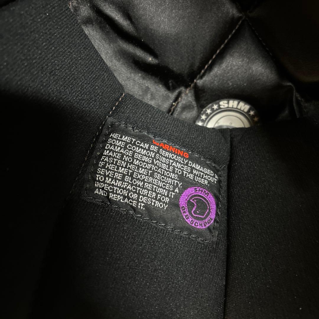 SHM バラ模様 ジェットヘルメット 赤　観賞用