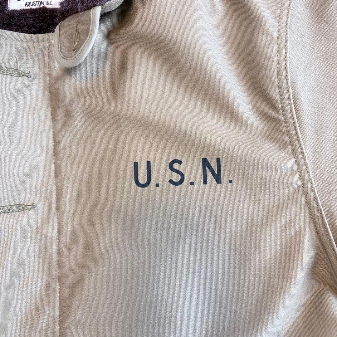 HOUSTON 51131 N-1 デッキジャケット アルパカライニング 42