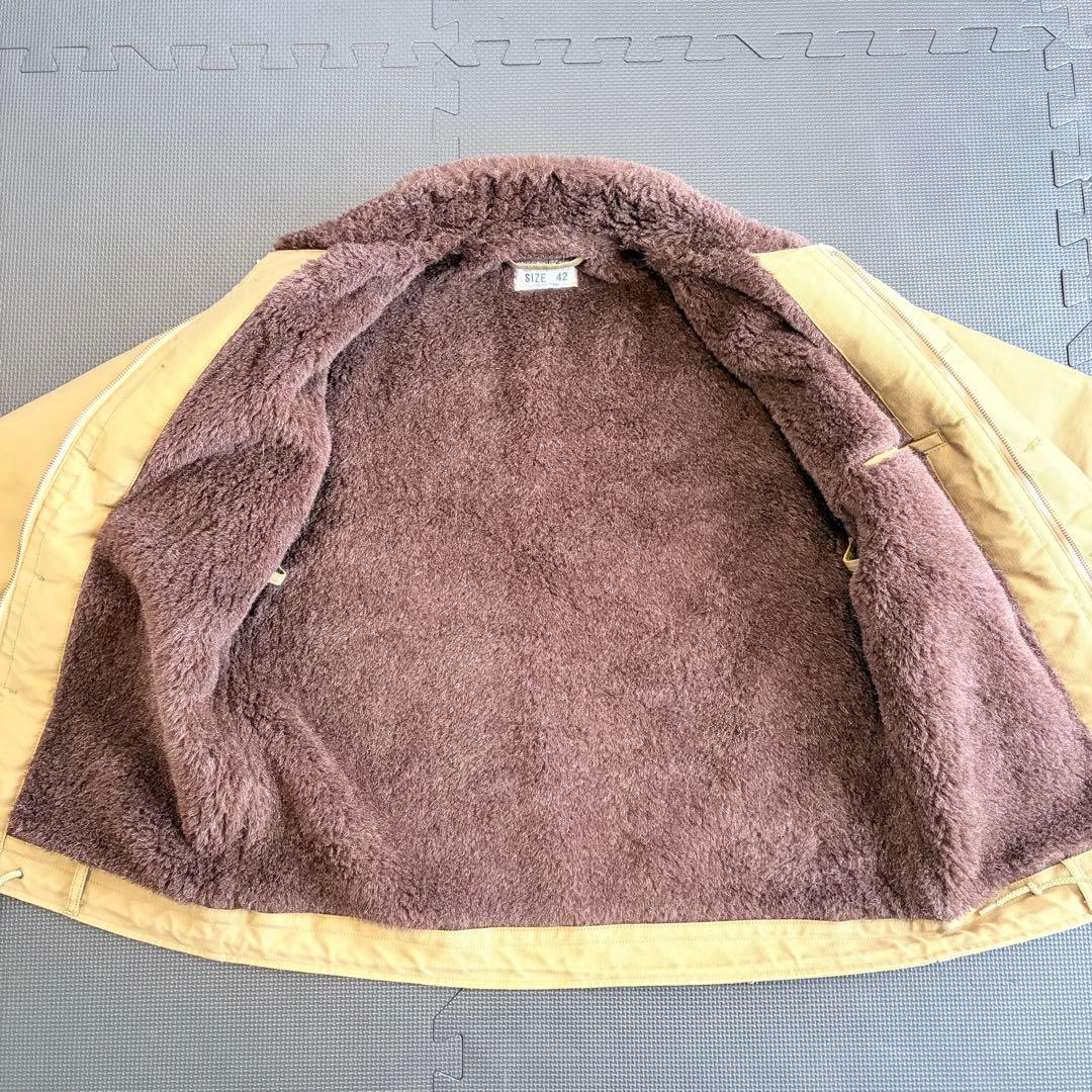 HOUSTON 51131 N-1 デッキジャケット アルパカライニング 42