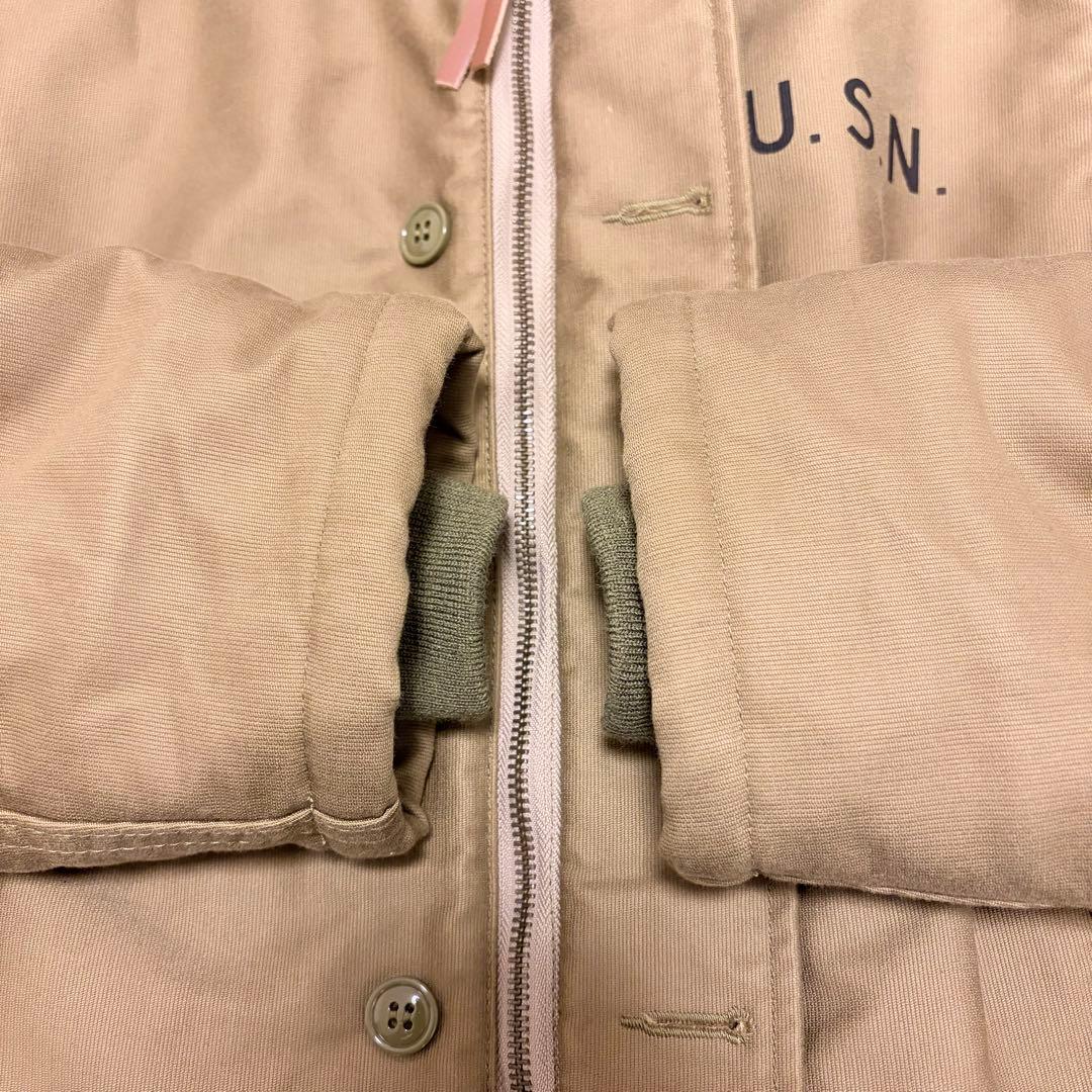 HOUSTON 51131 N-1 デッキジャケット アルパカライニング 42