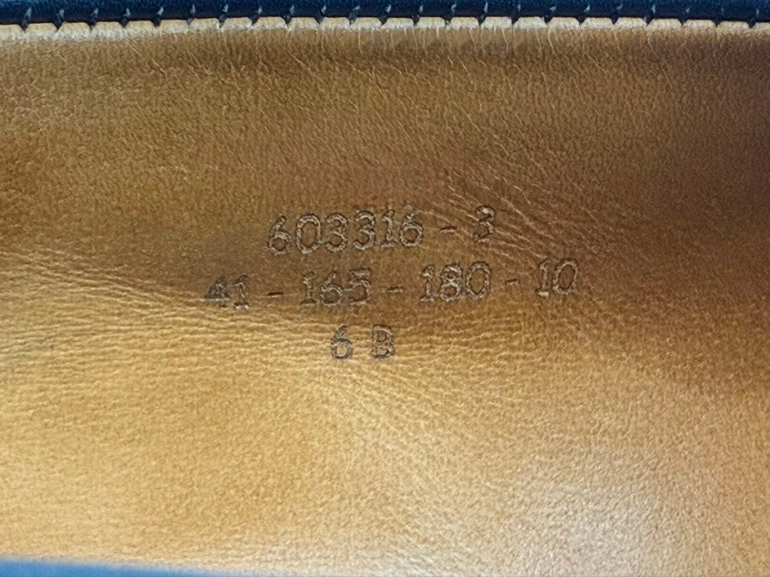 J.M.WESTON　#180　シグネチャーローファー　6　ネイビー　11ラスト