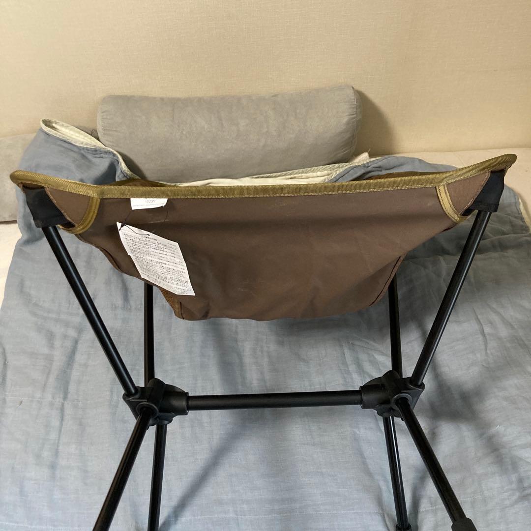【美品】Helinox 折りたたみアウトドアチェア ブラウン