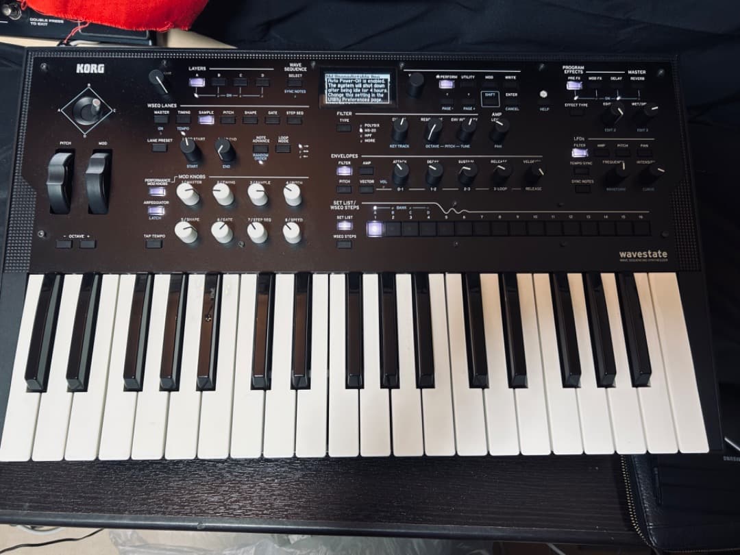 SALE! KORG wavestate 37鍵 シンセサイザー ブラック