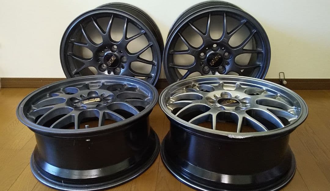要補修品S2000専用サイズBBS　RG-R　RG744（２本）RG745（２本