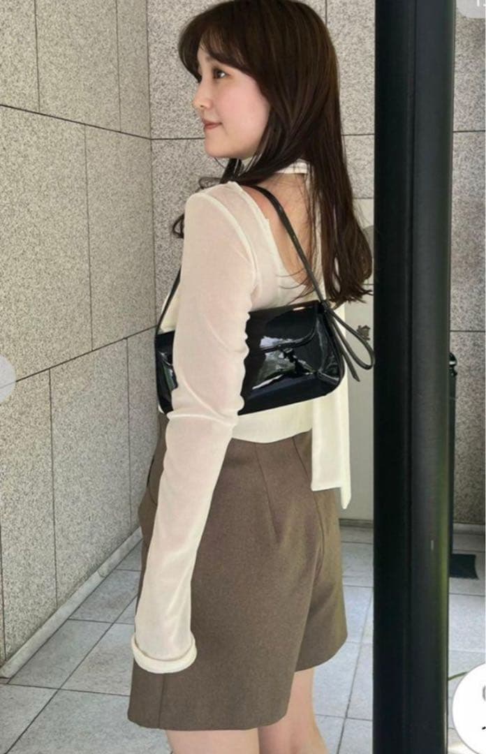 【✨新品未使用✨】ラップデザインミニスカパン　フレイアイディー　FRAYI.D