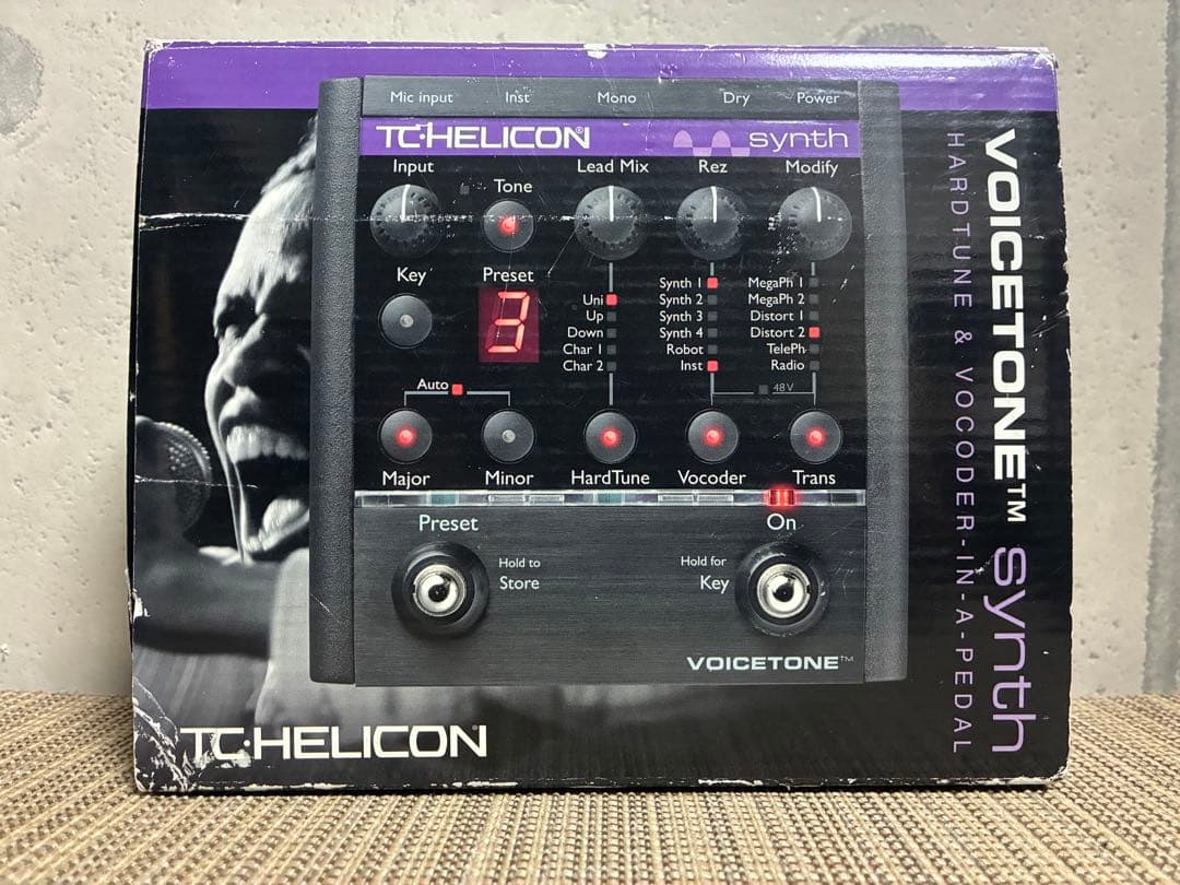 TC-HELICON Voicetone Synth ボーカルエフェクター