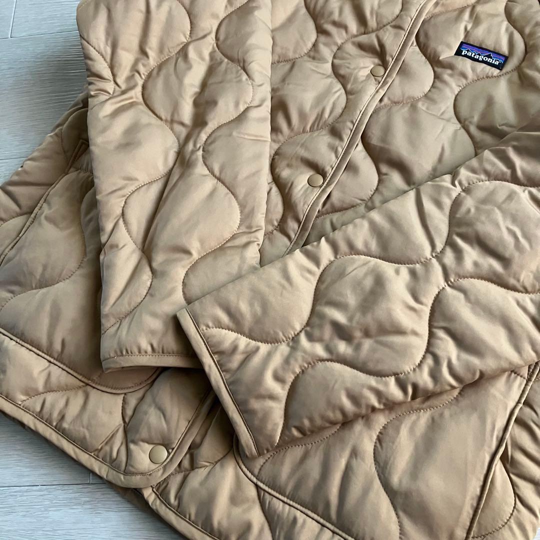 Patagonia キッズキルテッドパファー XL
