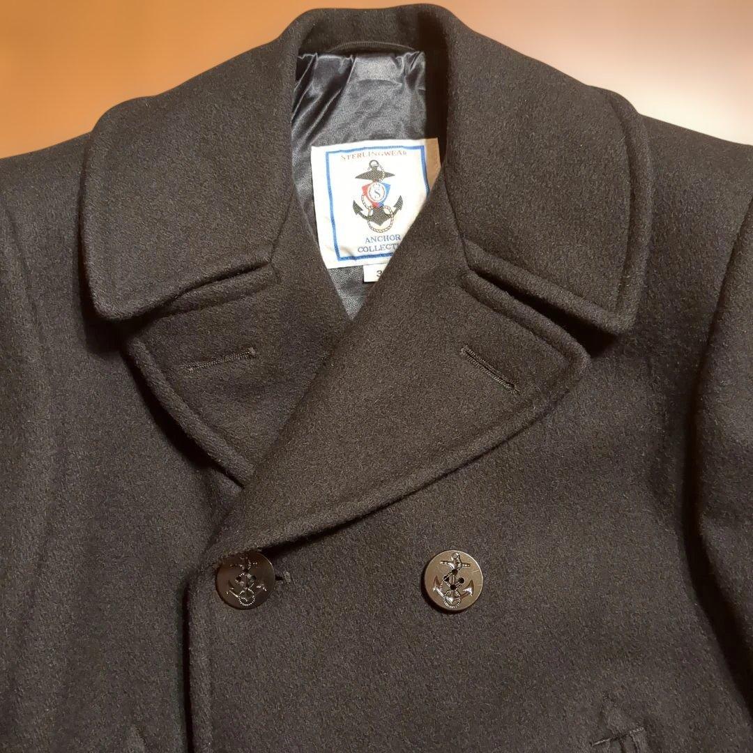 スターリングウェア M21 AUTHENTIC ピーコート 38R 重厚メルトン