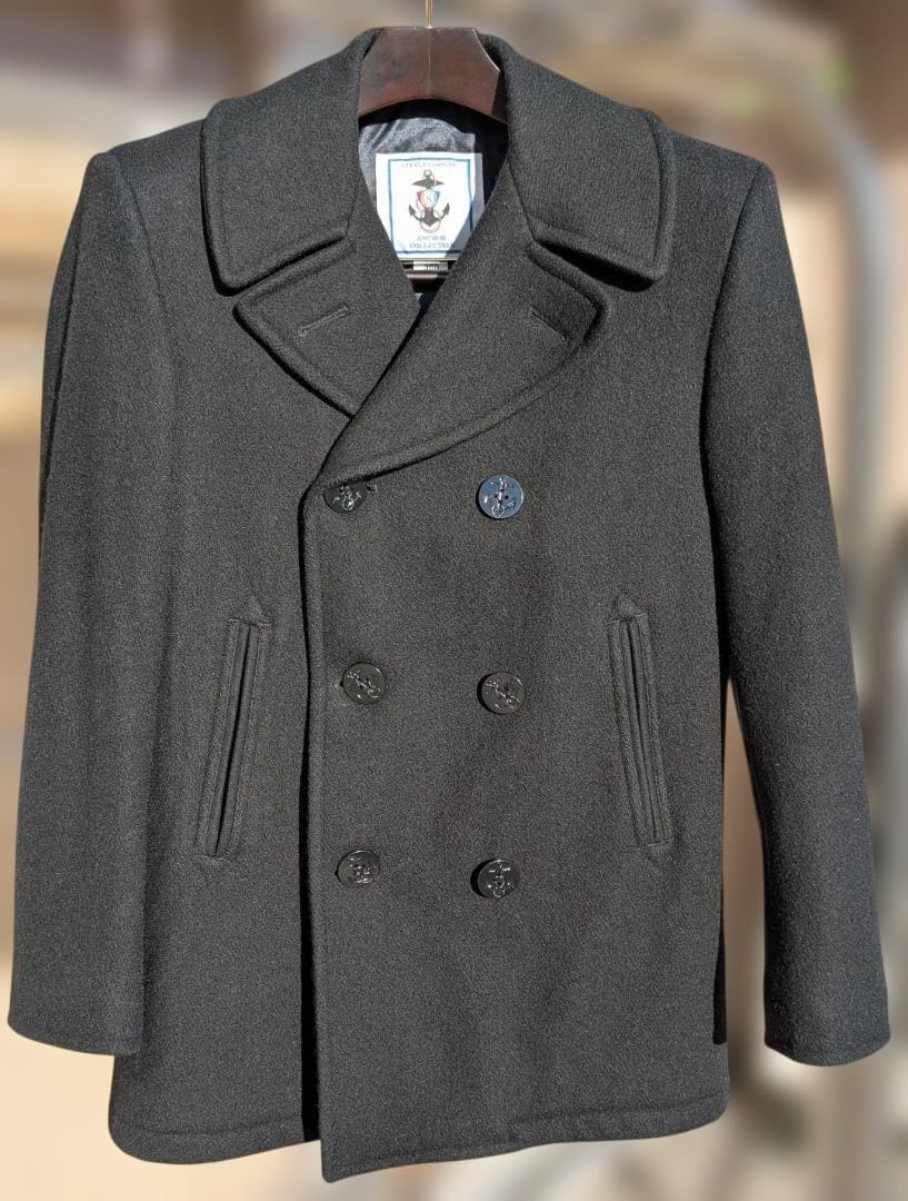 スターリングウェア M21 AUTHENTIC ピーコート 38R 重厚メルトン