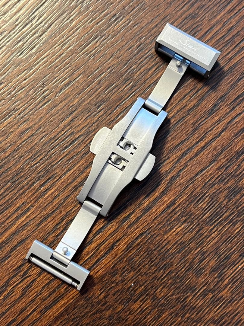 SINN ジン 純正 バタフライバックル SSマット18mm