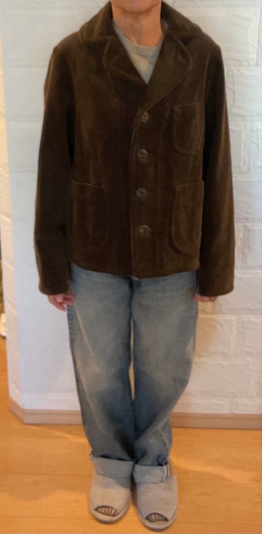 23AWセルビッチコーデュロイのアニーチロルジャケット　3