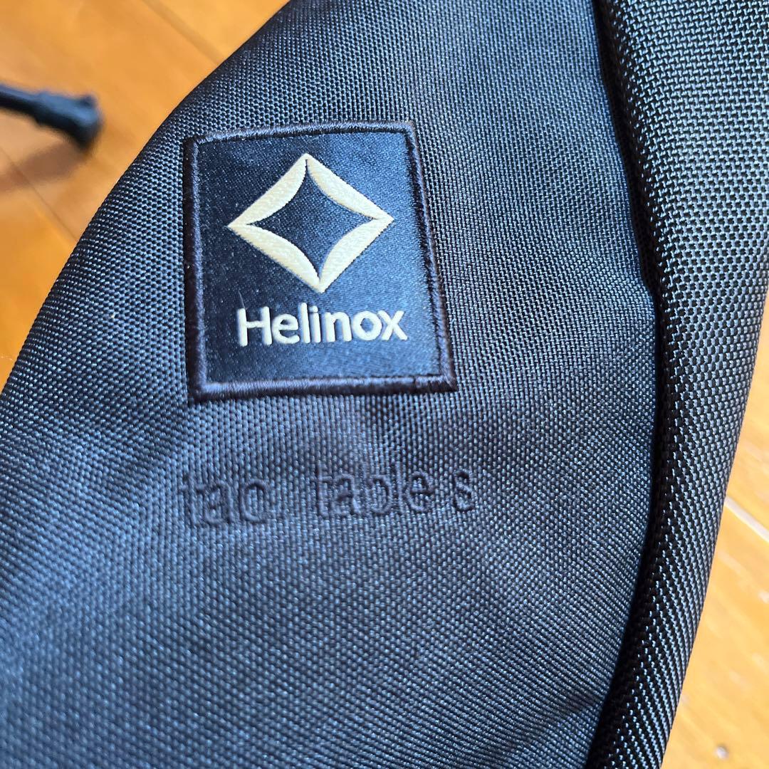 Helinox 折りたたみ式アウトドアテーブル ブラック