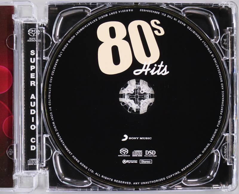 (Hybrid SACD) 『80's Hits』 輸入盤 Sony Music