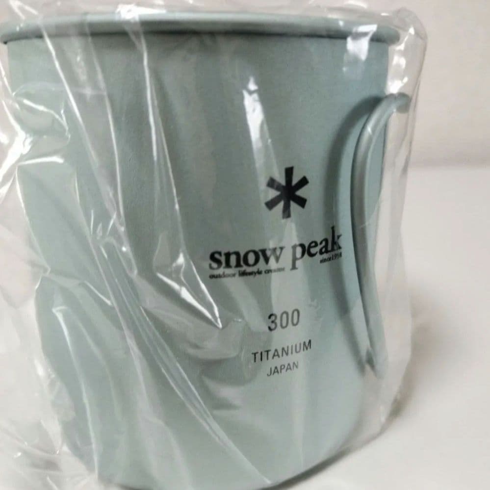新品未使用 スノーピーク 福山限定 チタンシングルマグ 450+300 セット