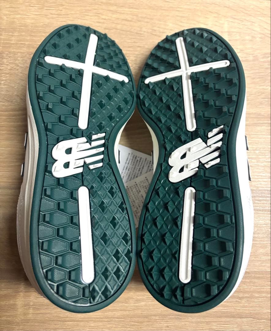 未使用 27.5cm 2E ニューバランスゴルフシューズUGC480PAホワイト