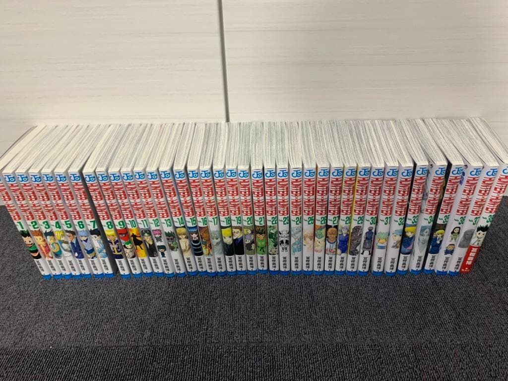 【未読美品】ハンターハンター/HUNTER×HUNTER 1-38巻 全巻セット