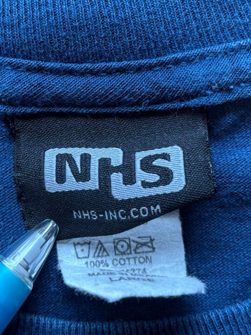 サンタクルーズ 00s NHS黒タグ 激レア赤ハンド　ロンT