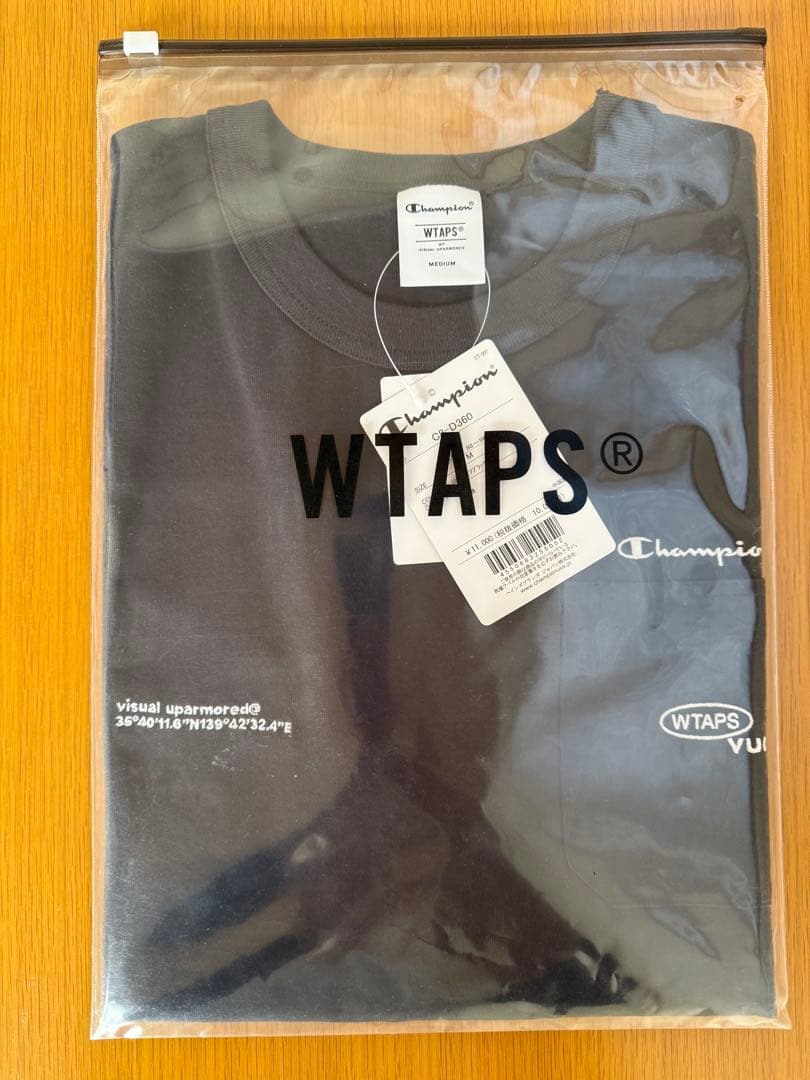 新品 WTAPS ACADEMY SS COTTON CHAMPION M