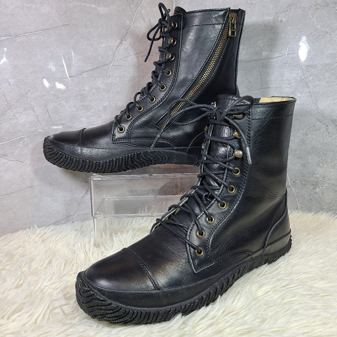 L【SPINGLE MOVE】レースアップブーツ　サイドジップ　SPM-419