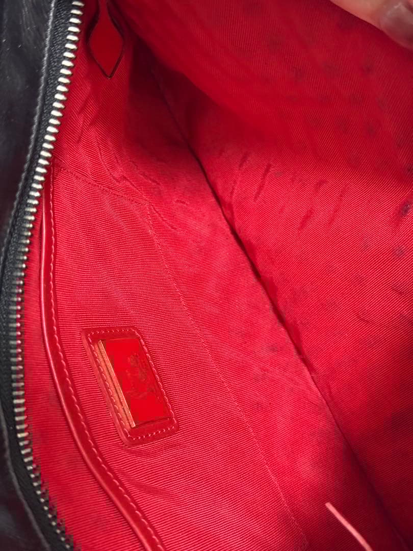 クリスチャンルブタン クラッチ ショルダー バッグ スタッズ スパイク