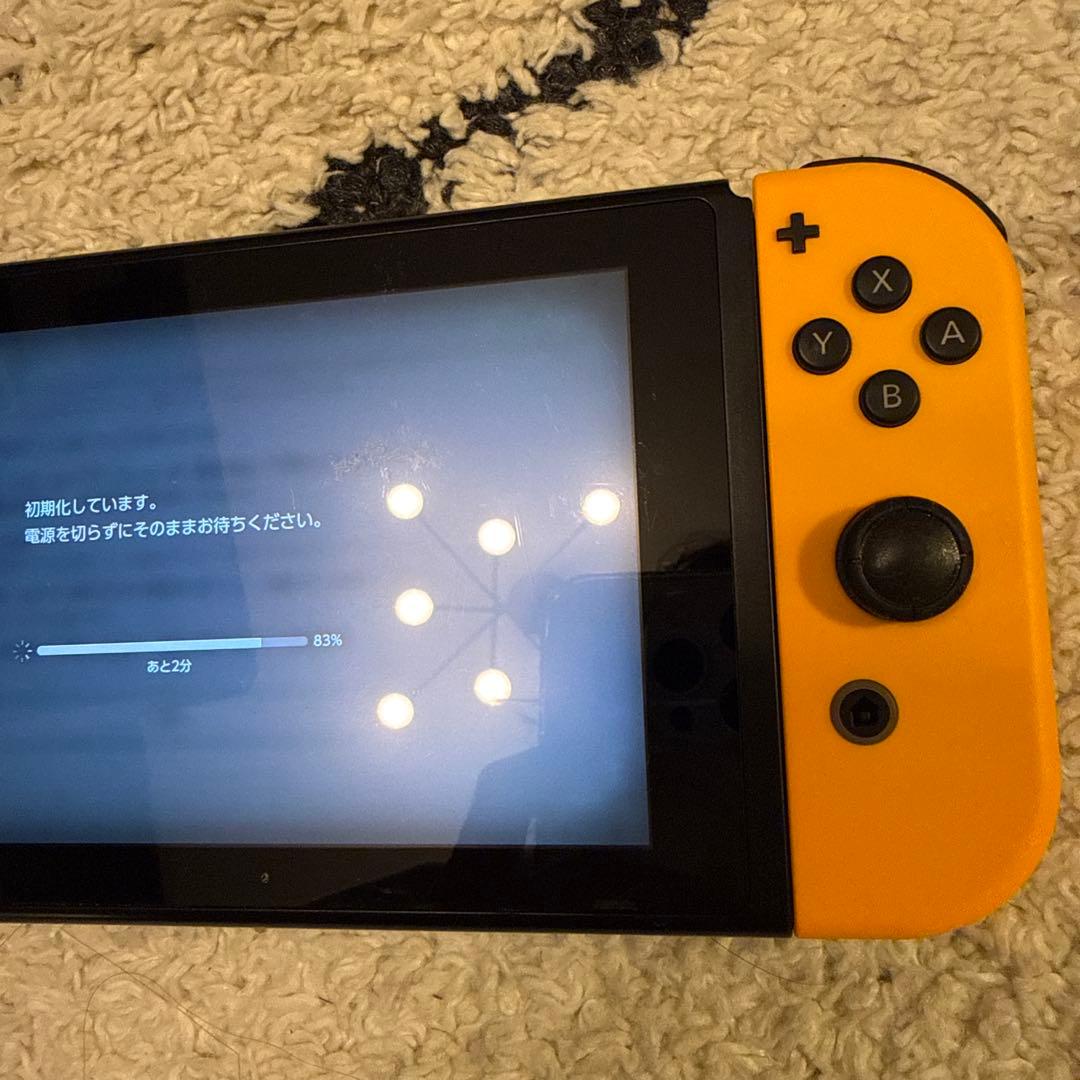 Nintendo Switch 本体 紫とオレンジ Joy-Con