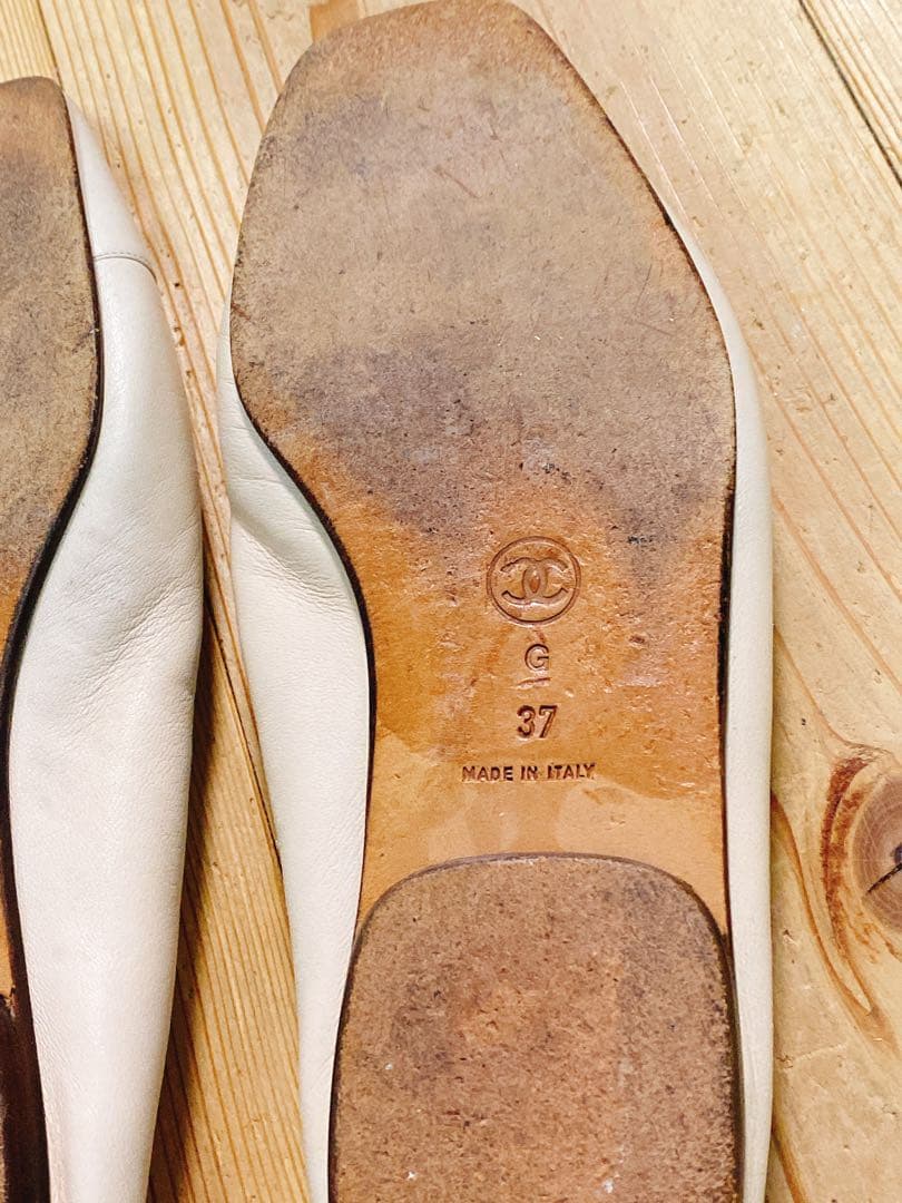 CHANEL シャネル　フラットシューズ　バレーシューズ　ヴィンテージ レア