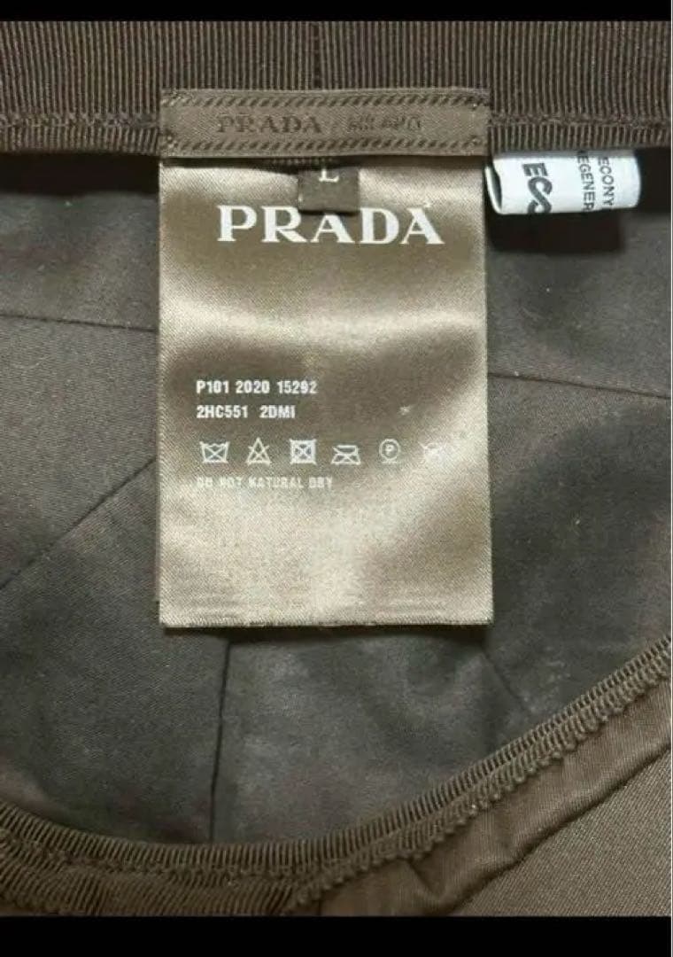 本日24時まで　プラダ　PRADA 帽子 エコナイロン キャスケット　ベレー帽