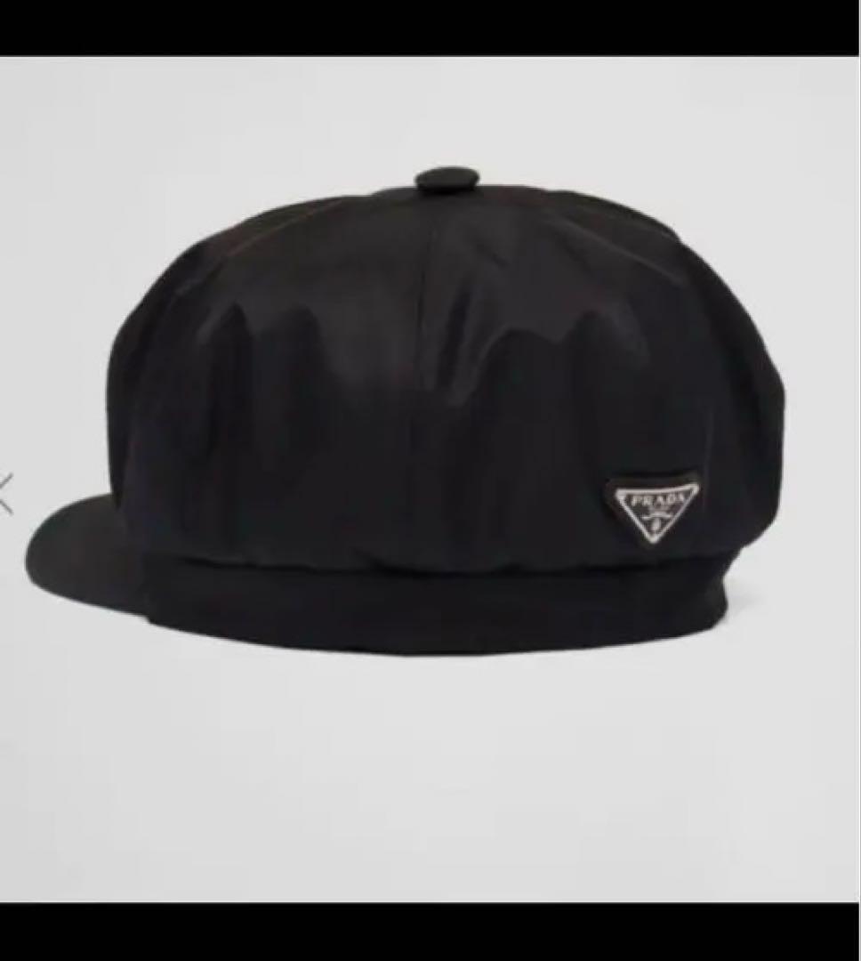 本日24時まで　プラダ　PRADA 帽子 エコナイロン キャスケット　ベレー帽