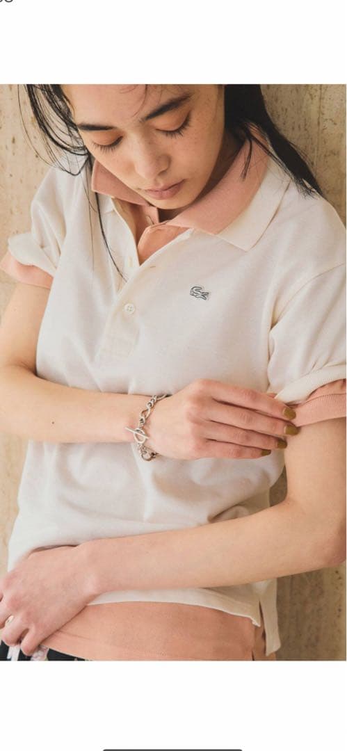 「⭐︎値下げ」「新品未使用」IENA ラコステ 別注 ポロシャツ「売り切れカラー」