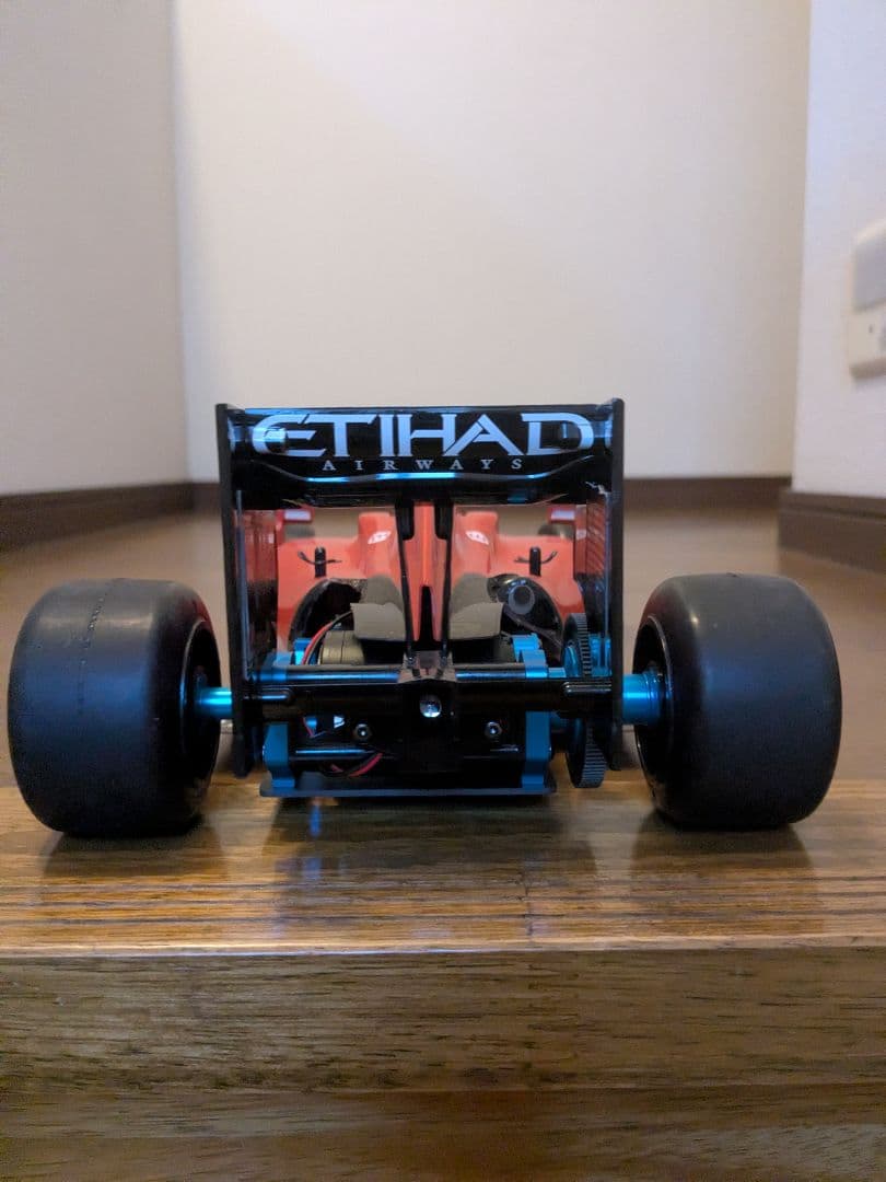 タミヤ　F104 PROⅡシャーシ　未走行品　中古ボディ、サーボ、モーター付