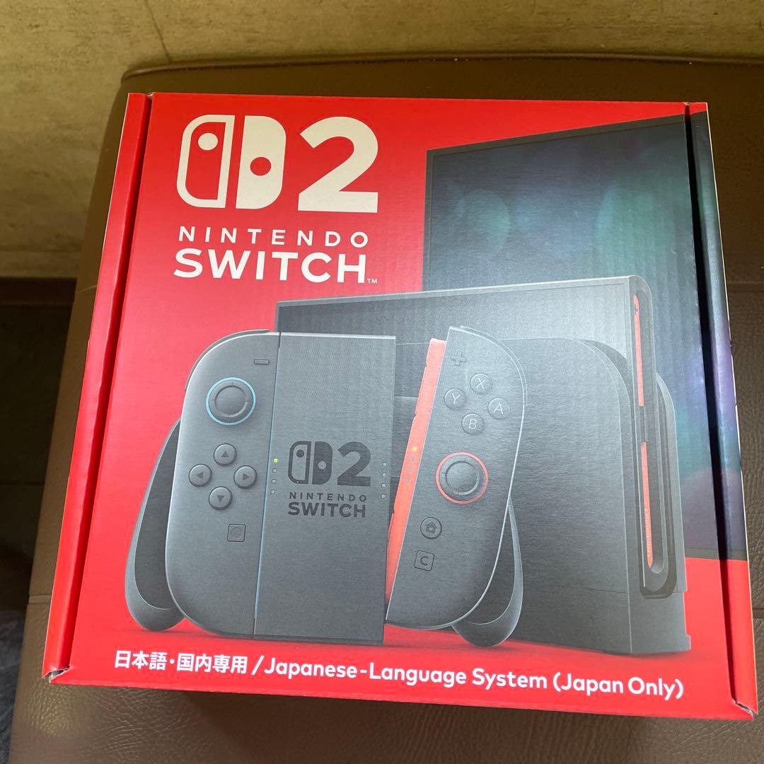 Nintendo Switch 2 日本語対応 本体 未使用　新品