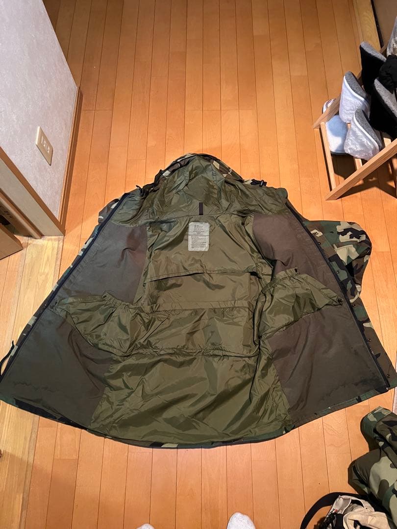米軍実物 96年製 ECWCS Gen1 ゴアテックスパーカー 後期型 L-L