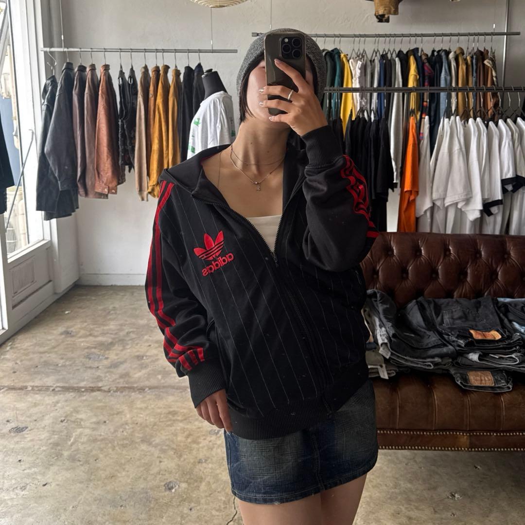 トップス 00s adidas track jacket hoodie