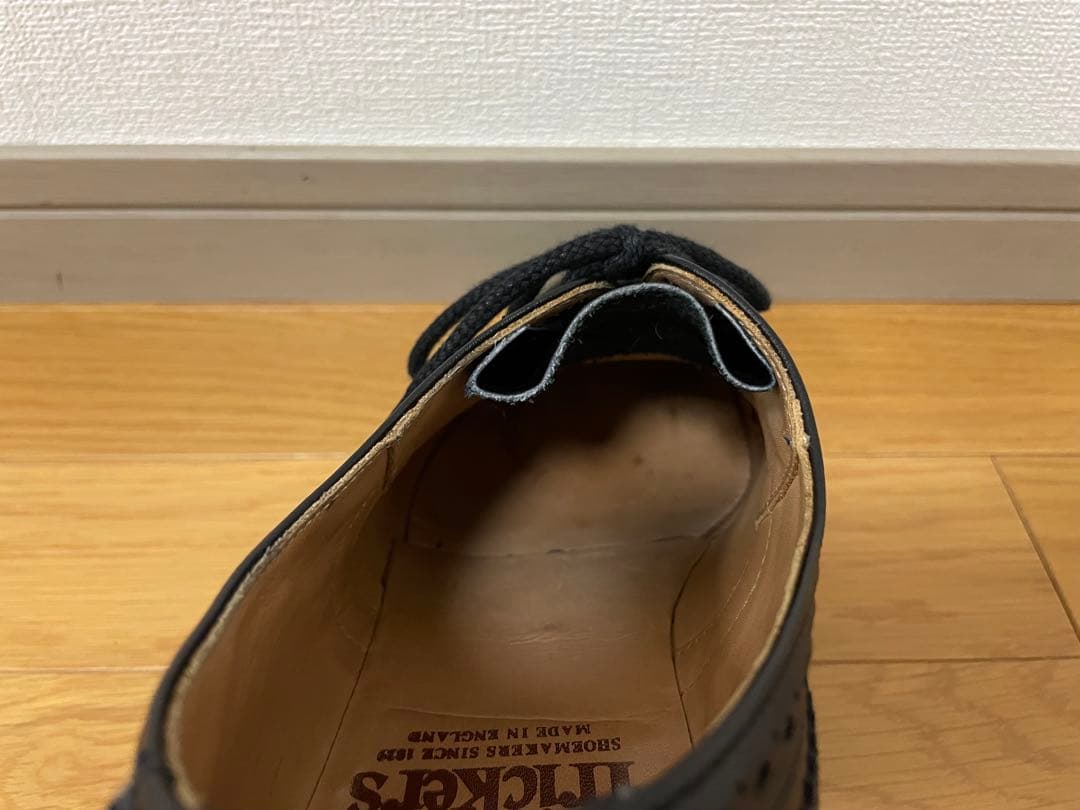 値下【美品中古】トリッカーズ／Tricker’s／バートン／セブンハーフ 7h