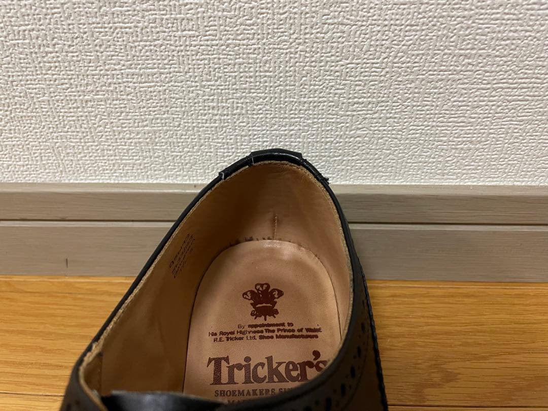値下【美品中古】トリッカーズ／Tricker’s／バートン／セブンハーフ 7h