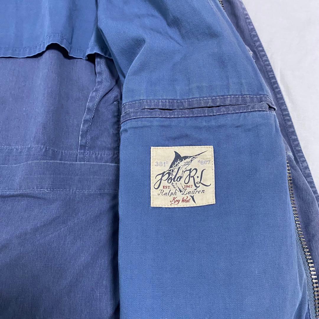 【ポロバイラルフローレン】ハンティングジャケット Wジップ キーウエスト XXL