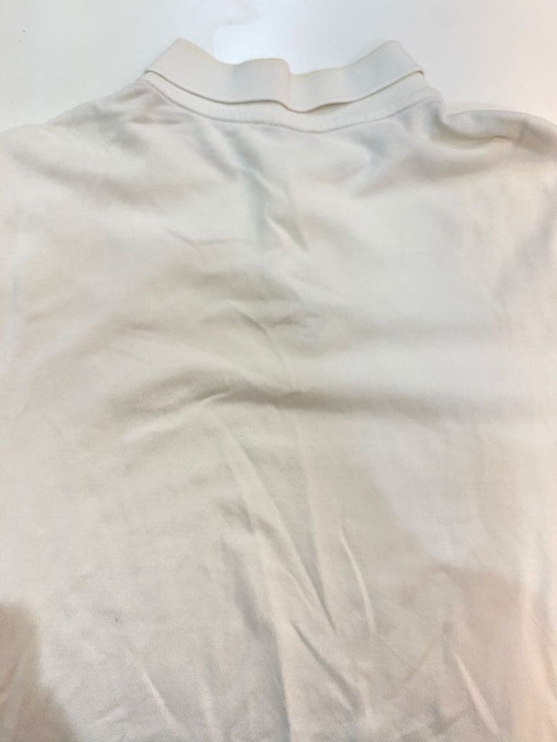 sh2174 MONCLER モンクレ　ホワイト ポロシャツ　メンズ　ゴルフ