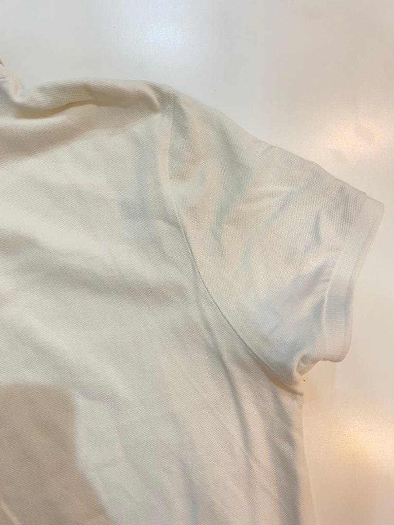 sh2174 MONCLER モンクレ　ホワイト ポロシャツ　メンズ　ゴルフ