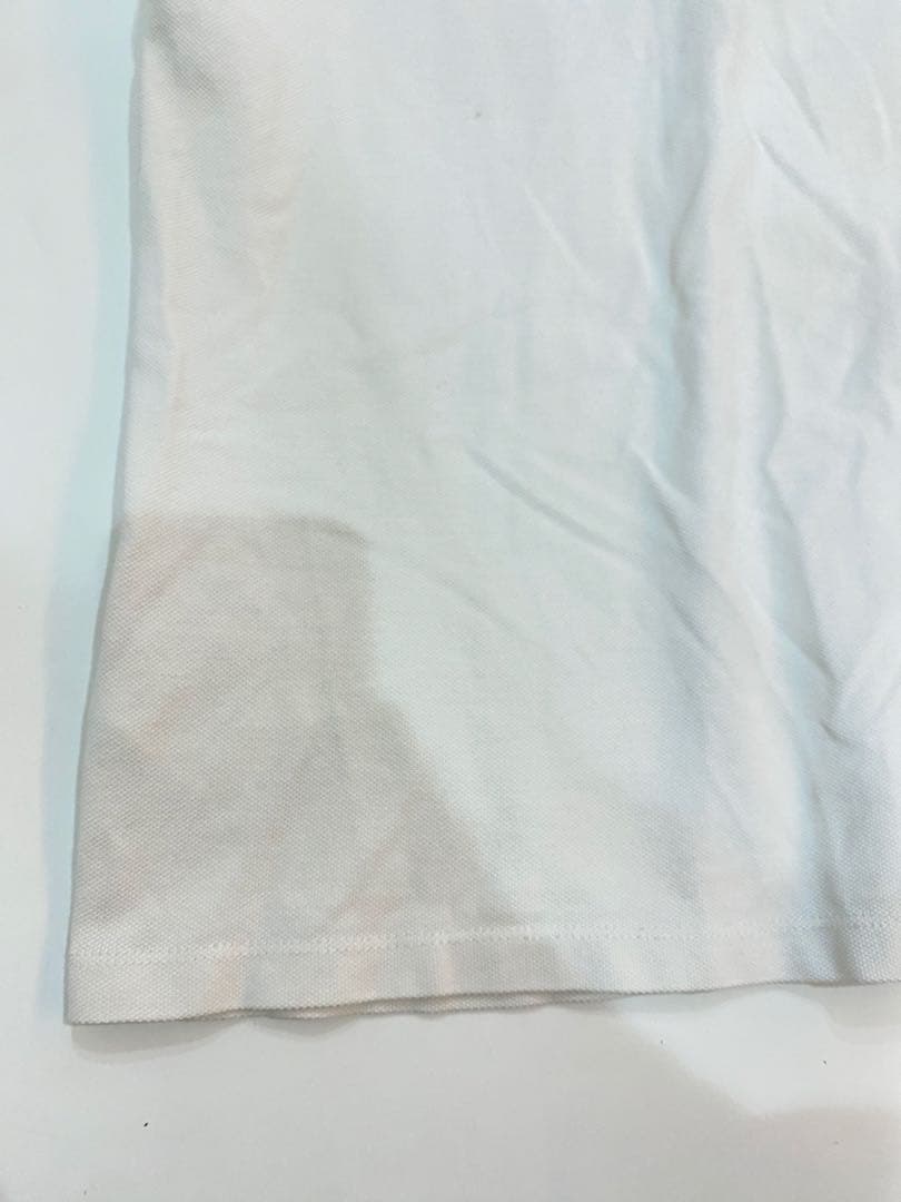 sh2174 MONCLER モンクレ　ホワイト ポロシャツ　メンズ　ゴルフ