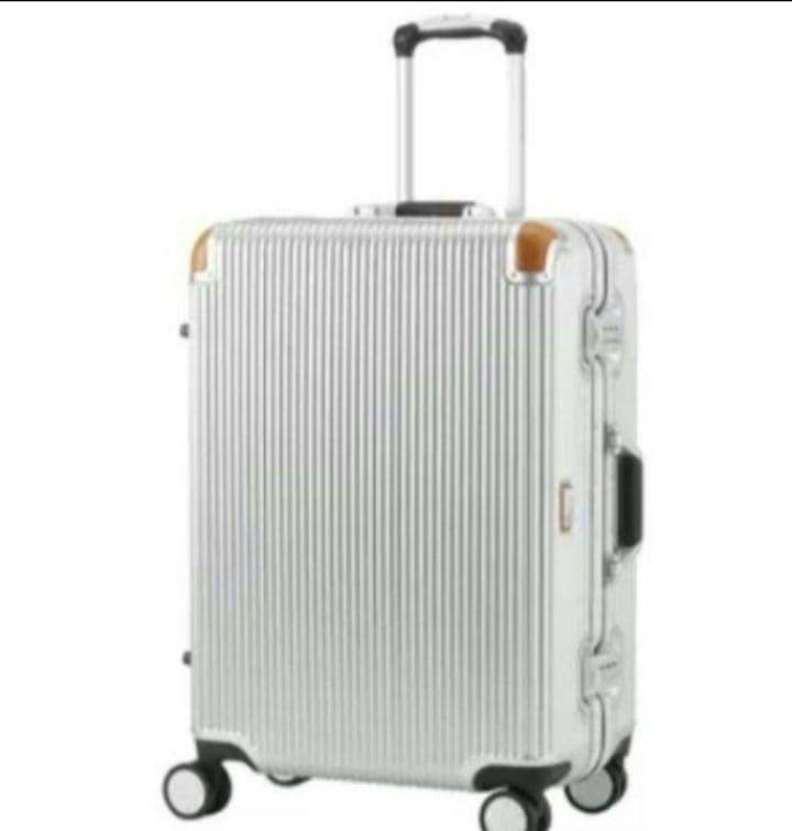 新品 キャリーケース スイスミリタリー シルバー スーツケース 64L