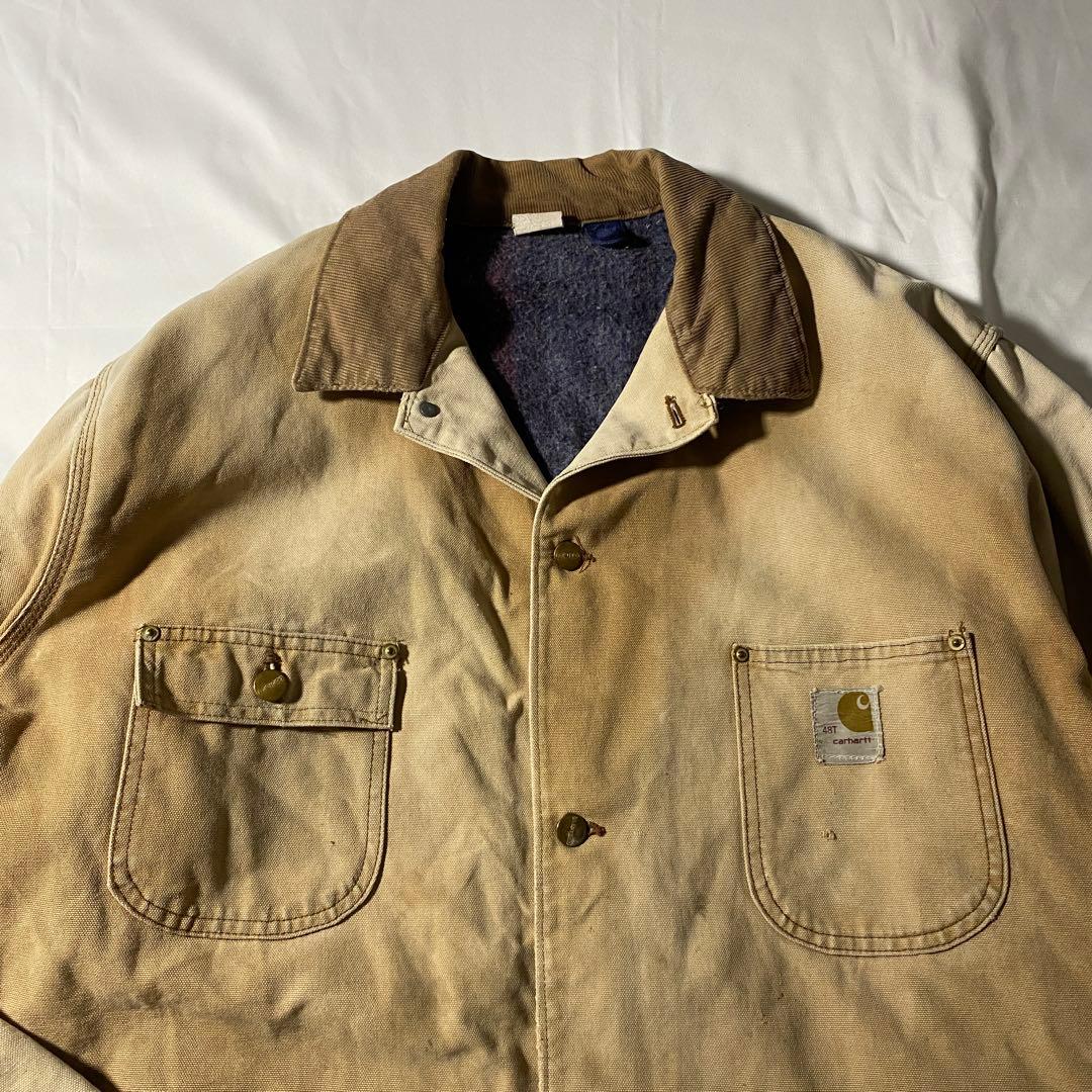 サンフェード Carhartt Chore Jacket 70s 野村