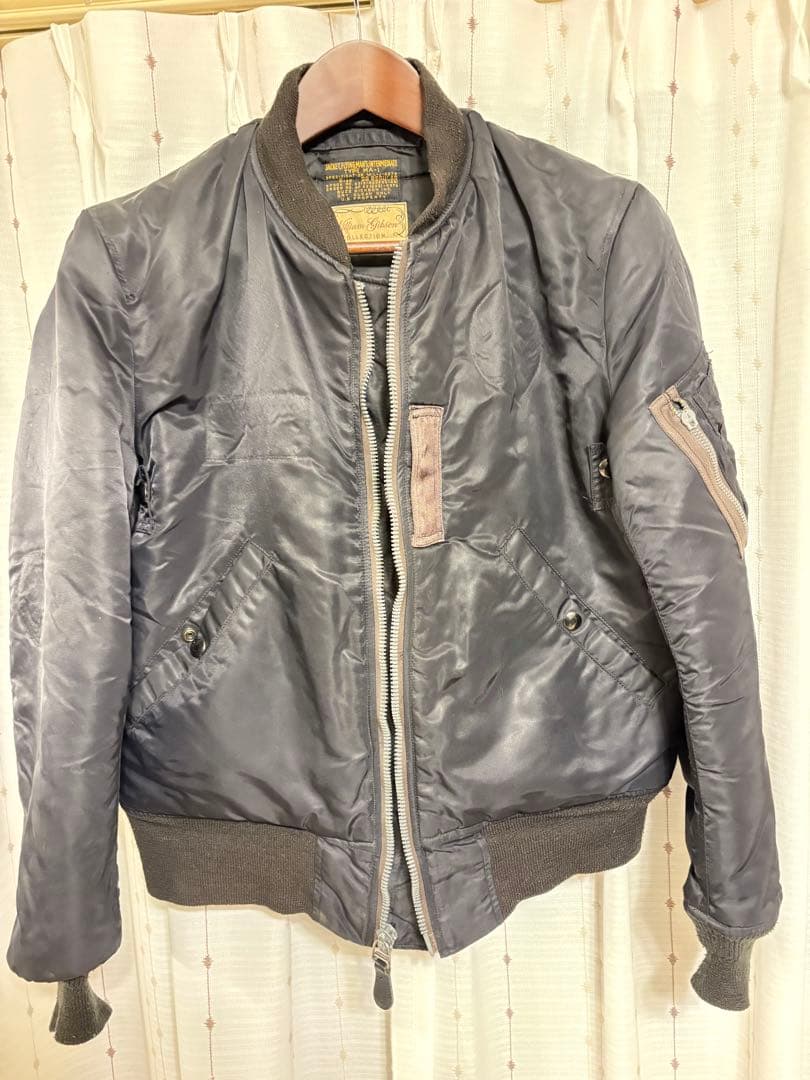 も*り様 Buzz Rickson'sウィリアムギブソンBLACK MA-1