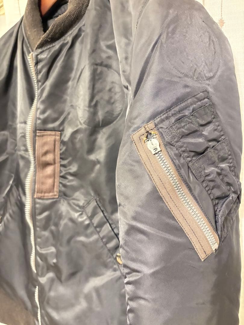 も*り様 Buzz Rickson'sウィリアムギブソンBLACK MA-1