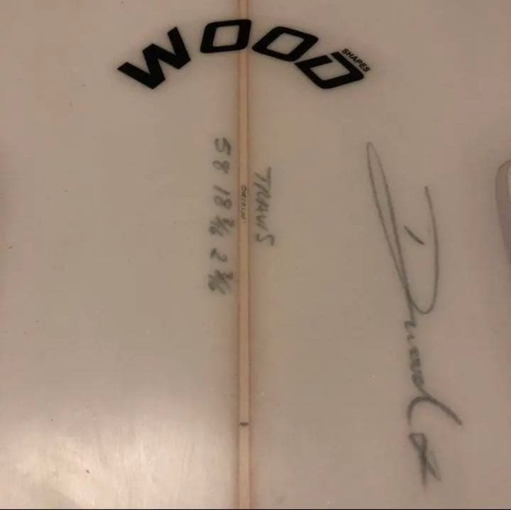 美品中古☆ トラビスロギー本人ボード 5.8 プロボード サーフボード