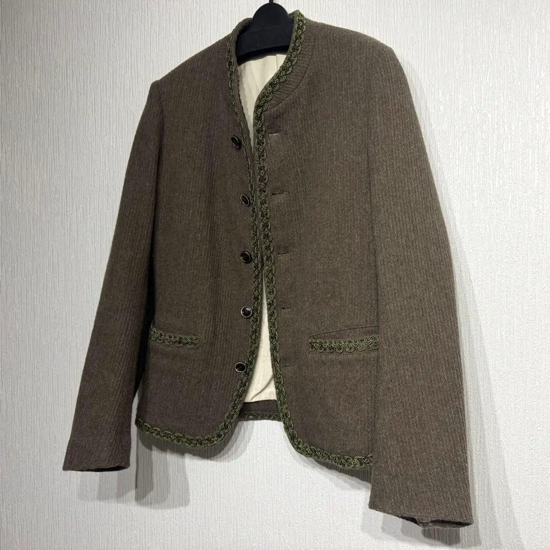 か*ゃ様 Needlesニードルズ　チロリアンジャケット　編み込み刺繍装飾デザイ