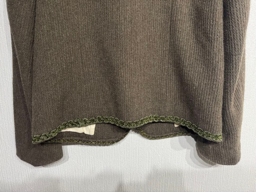 か*ゃ様 Needlesニードルズ　チロリアンジャケット　編み込み刺繍装飾デザイ