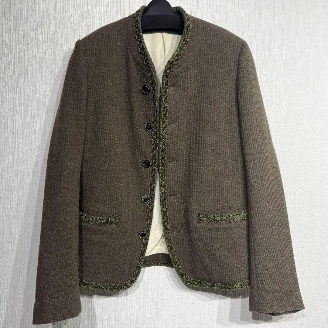 か*ゃ様 Needlesニードルズ　チロリアンジャケット　編み込み刺繍装飾デザイ