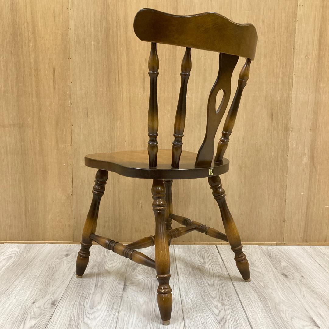 【飛騨産業】キツツキ　ウィンザーチェア　ダイニングチェア　椅子　B