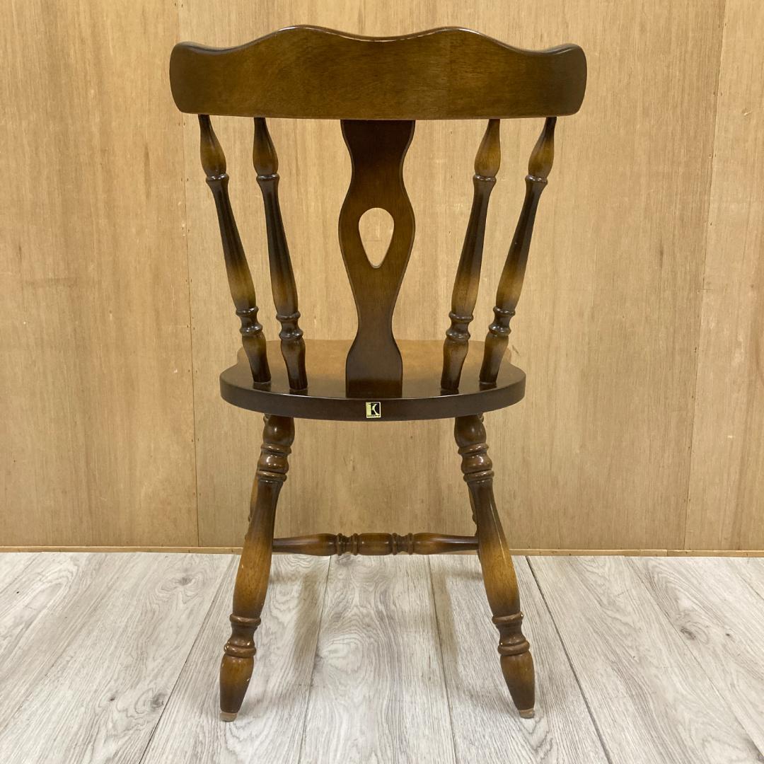 【飛騨産業】キツツキ　ウィンザーチェア　ダイニングチェア　椅子　B