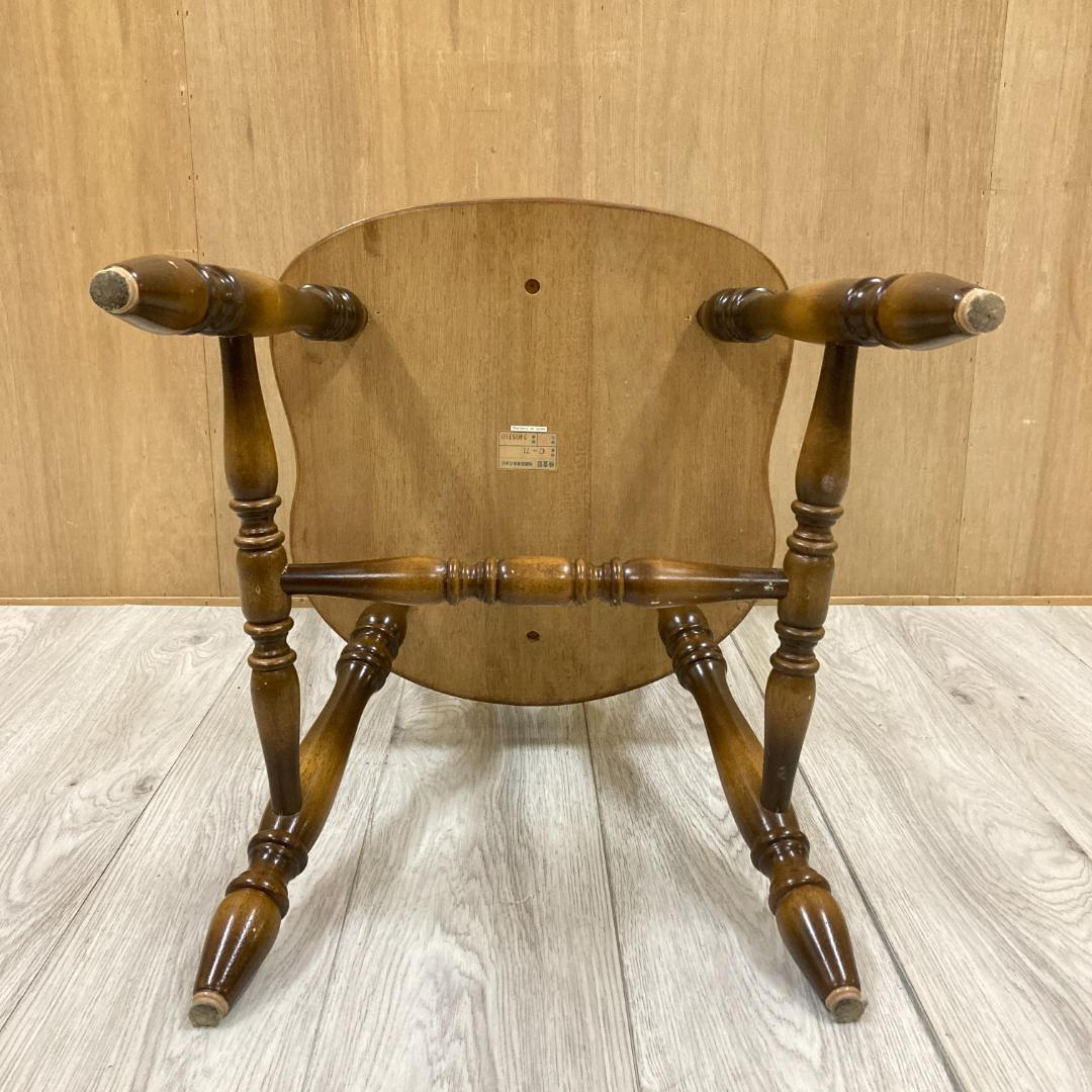 【飛騨産業】キツツキ　ウィンザーチェア　ダイニングチェア　椅子　B
